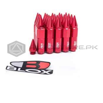 Blox Spike Lugnuts Red 1.25mm - 1.5mm