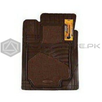 Universal PVC Floor Mats Brown