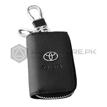 Toyota Leather Zipper Key Chain