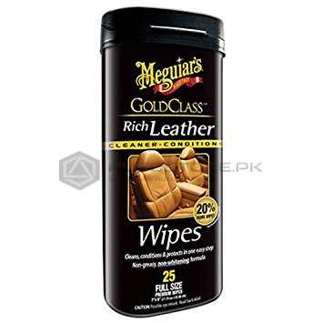 Meguiar's Gold Class Rich Leather Wipes