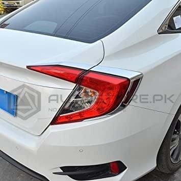Honda Civic Tail light Chrome Trim 2017-2021