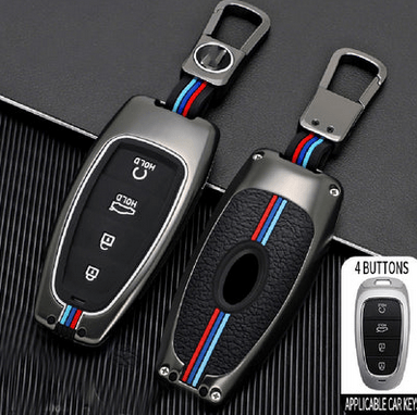 Hyundai Elantra Metal Key Cover 2020-2022
