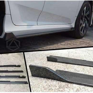 Honda Civic Carbon Fiber Side Skirts 2016-2021