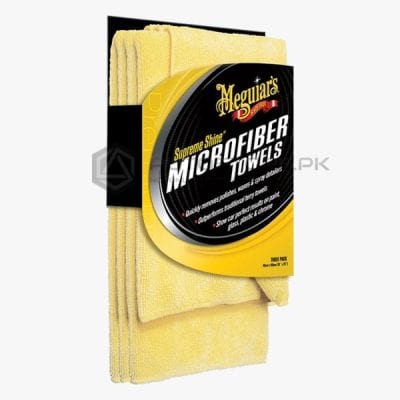 Meguiar's Supreme Shine Micro Fiber Towels (Pack of 3)