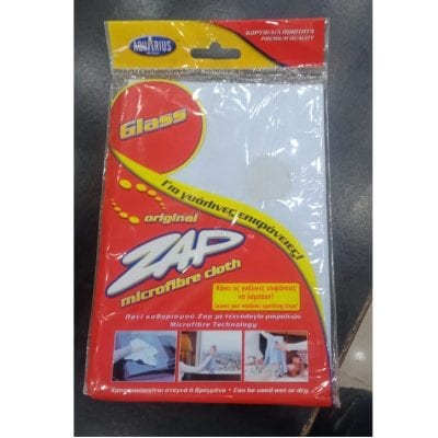 ZAP BOUQUET GLASS MIRROR Microfiber Cloth 40cmx50cm