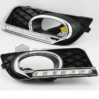 DLAA Fog Light Cover DRL Civic With Indicator 2012-2015