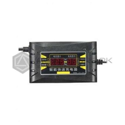 Smart Fast Battery Charger For Car Motorcycle LCD Display 12v