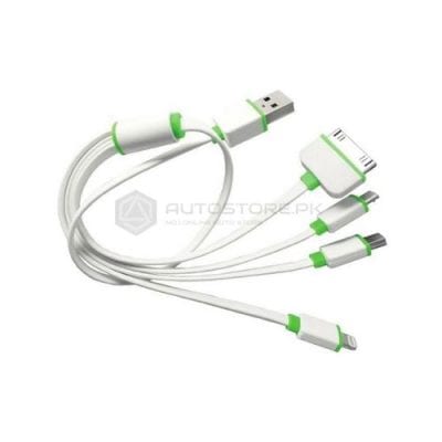 Multi Pins Charging Cable - White