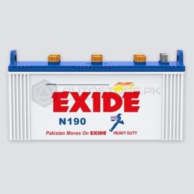 Exide HTV Battery N190 - 23 Plates