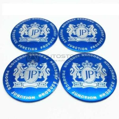 JP Wheel Caps Logo - Blue