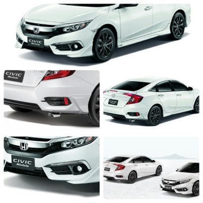 Honda Civic Modulo Body Kit 6PCS ABS Plastic 2016-2021