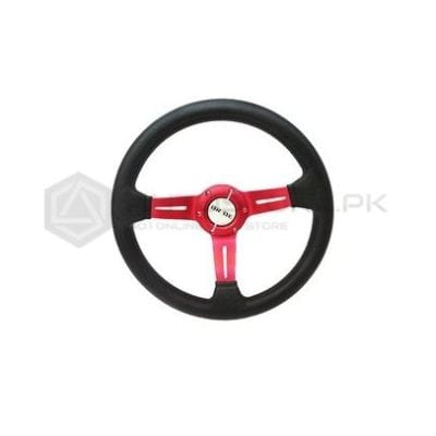 Steering Wheel BRIDE - Black & Red