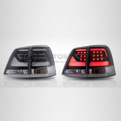 Toyota Land Cruiser FJ200 Tail Lamp White/Black Lens 2008-2011 China