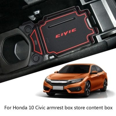 Honda Civic Armrest Storage Box 2016-2021
