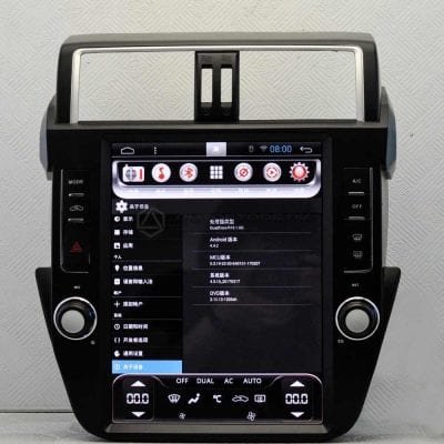 Toyota Land Cruiser Prado FJ150 Multimedia System Tesla Style
