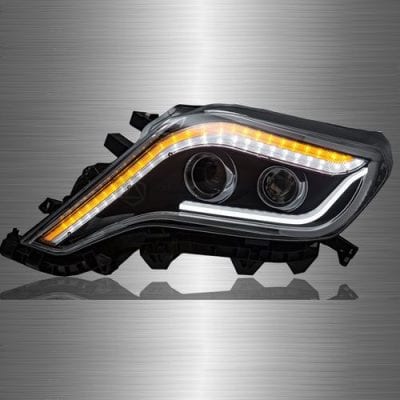 Toyota Prado FJ150 Projector LED Light Bar Head Lamp 14-16 Taiwan