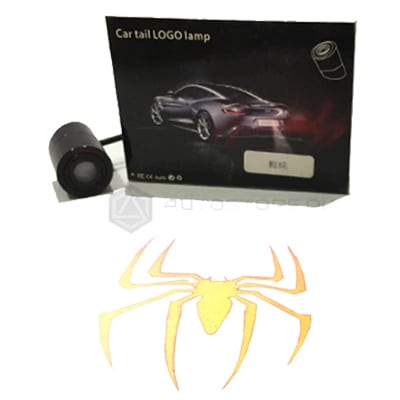 Laser Light with Spider Logo