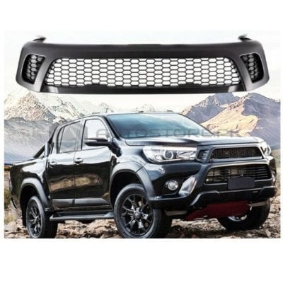 Toyota Hilux Revo TRD Front Grill Black