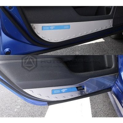 Honda Civic Anti Kick Door Protection Cover Chrome 2016-2021