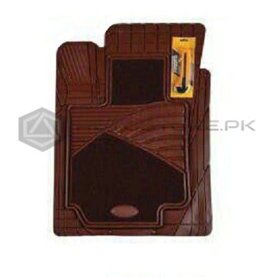 Universal PVC Floor Mats Brown