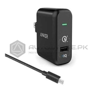 Anker PowerPort 1 With Micro Cable Quick Charger 3.0