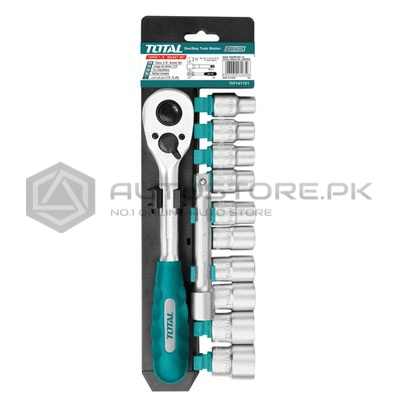 TOTAL Socket Set 1/2" 12pcs
