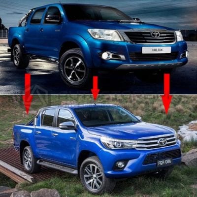 Hilux Vigo Conversion To Facelift Hilux Revo 2005-2019