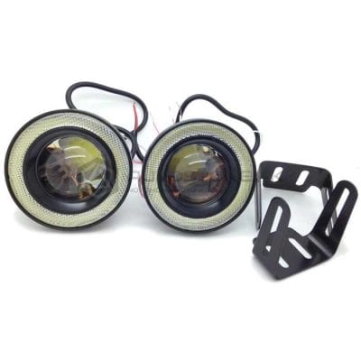 LED Angel Eyes Fog Lamps Pair
