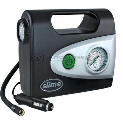 Slime Tire Inflator With LED 8 Minute