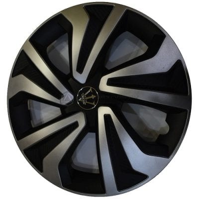 Black and Silver ABS Wheel Cover 12 Inches