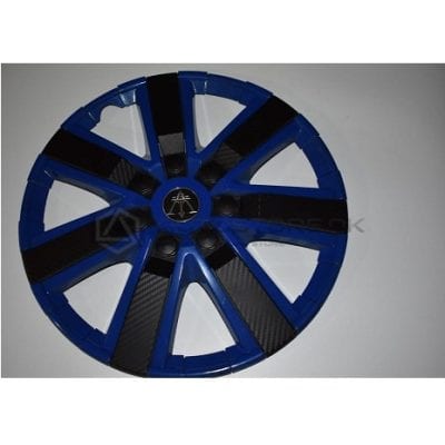 Black & Blue ABS Wheel Cover