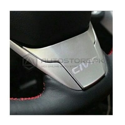 Honda Civic Steering Cover Chrome 2017-2021