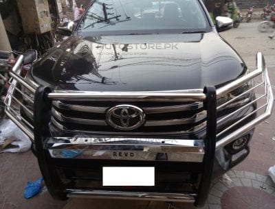 Toyota Hilux Revo Bull Bar Safeguard Chrome 2016-2023