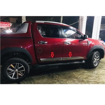 Toyota Hilux Revo Door Moulding Chrome 2016-2023