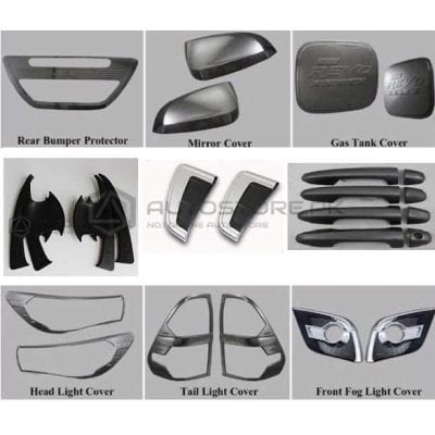 Toyota Hilux Revo Black Kit 24 pcs 2016-2019