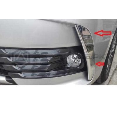 Toyota Corolla Front Bumper Chrome Trim 2017-2020