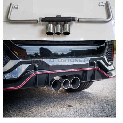 Honda Civic 1.5 Type R Original Exhaust System 2016-2021