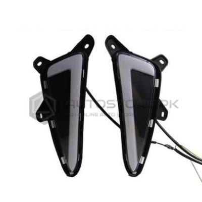 Toyota CHR DRL Fog Lamps Cover Nike Style 2017-2019