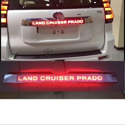 Toyota Land Cruiser Prado LED Trunk Lid Cover | Garnish 2016-2019