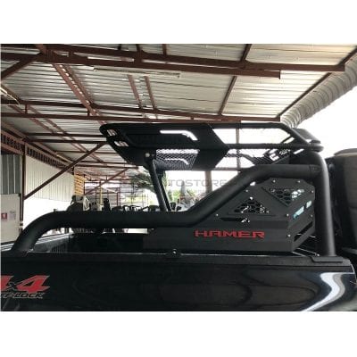 Toyota Hilux Revo Rack and Roll Bar Hamer Black 2017-2019