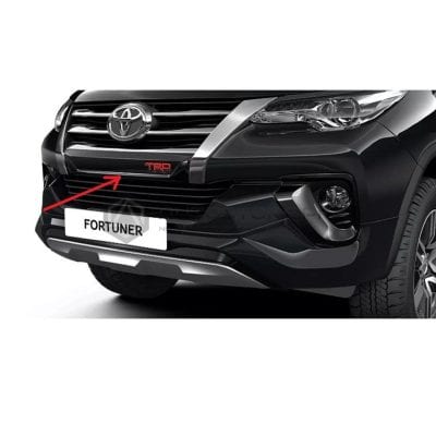 Toyota Fortuner Front TRD Grill Strip Black 2016-2021