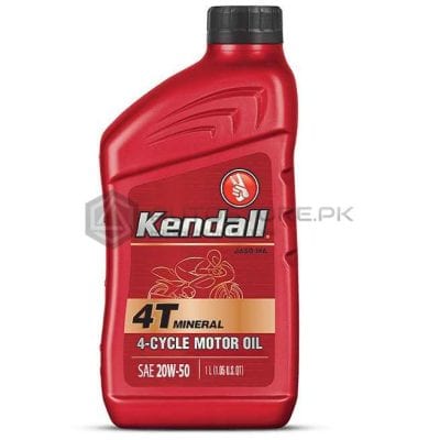 Kendall 4T 20W-50 Mineral Engine Oil