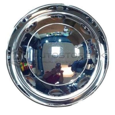Silver Full Chrome Wheel Cover 12 Inches