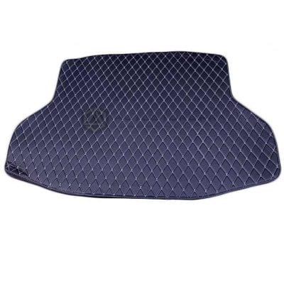 Honda Civic 7D Trunk Mat Black With Grey Stitch 2016-2021