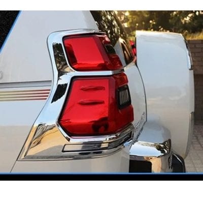 Toyota Prado Tail light Chrome Trims 2pc 2015-2023