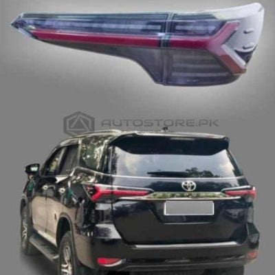 Toyota Fortuner Lamborghini Style Tail Lamps Smoke 2016-2021