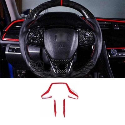 Honda Civic Steering Multimedia Red Trim 2016-2021