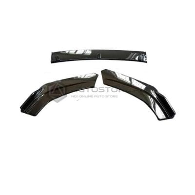 Toyota Corolla Front Splitter 3 Pcs Black 2016-2020