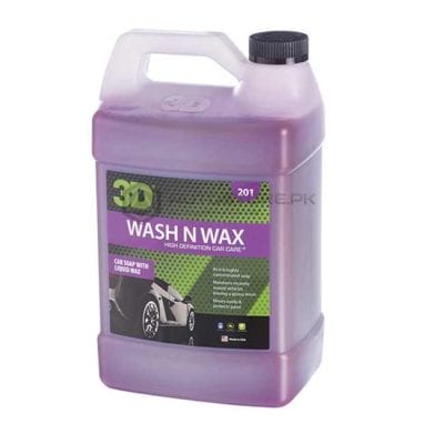 3D Wash N Wax 1 Gallon