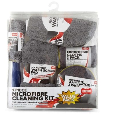 Kenco 9 Piece Microfiber Cleaning Kit